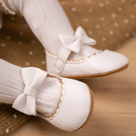 Zapatos con lazo para bebé niña Bany Shop Perú