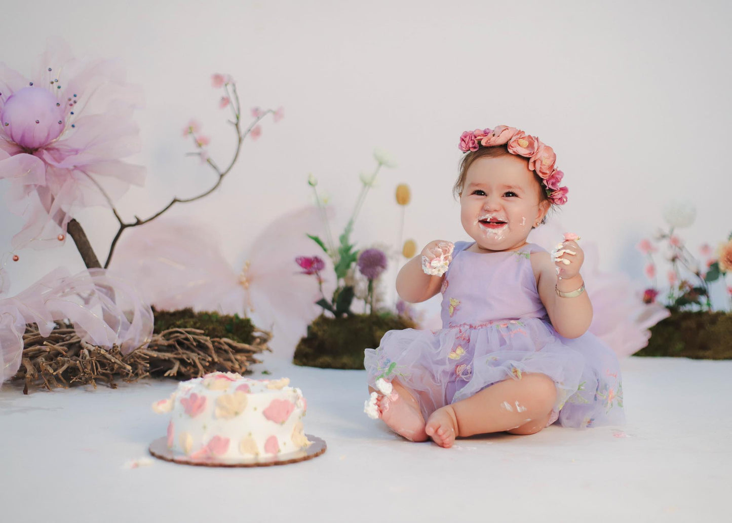 Brisa Lavanda: Vestido Romper Mariposas y Tul Bany Shop Perú