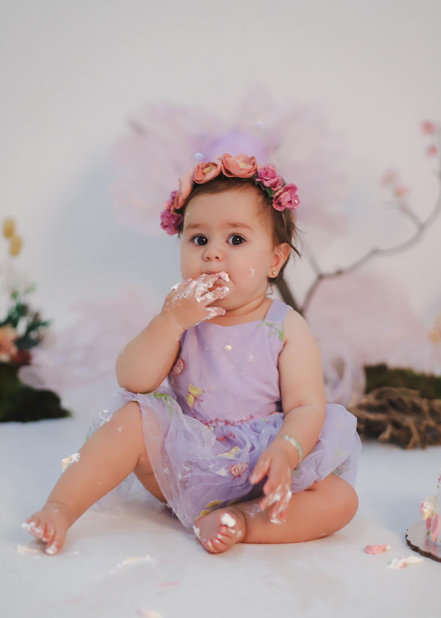 Brisa Lavanda: Vestido Romper Mariposas y Tul Bany Shop Perú