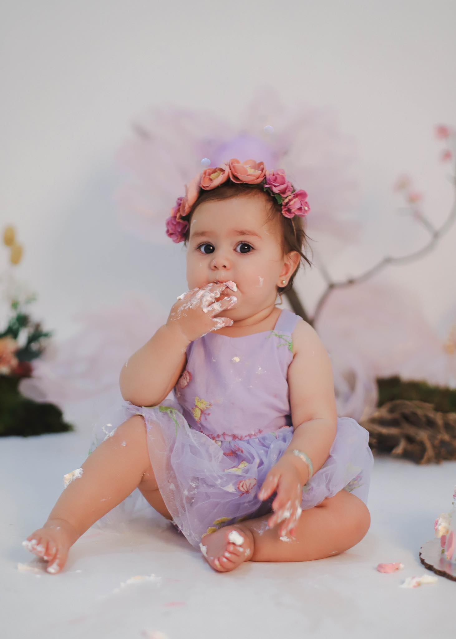 Brisa Lavanda: Vestido Romper Mariposas y Tul Bany Shop Perú