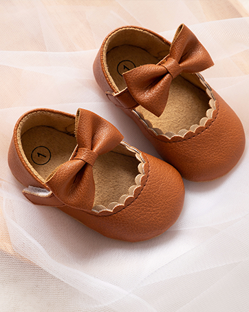 Zapatos con lazo para bebé niña Bany Shop Perú