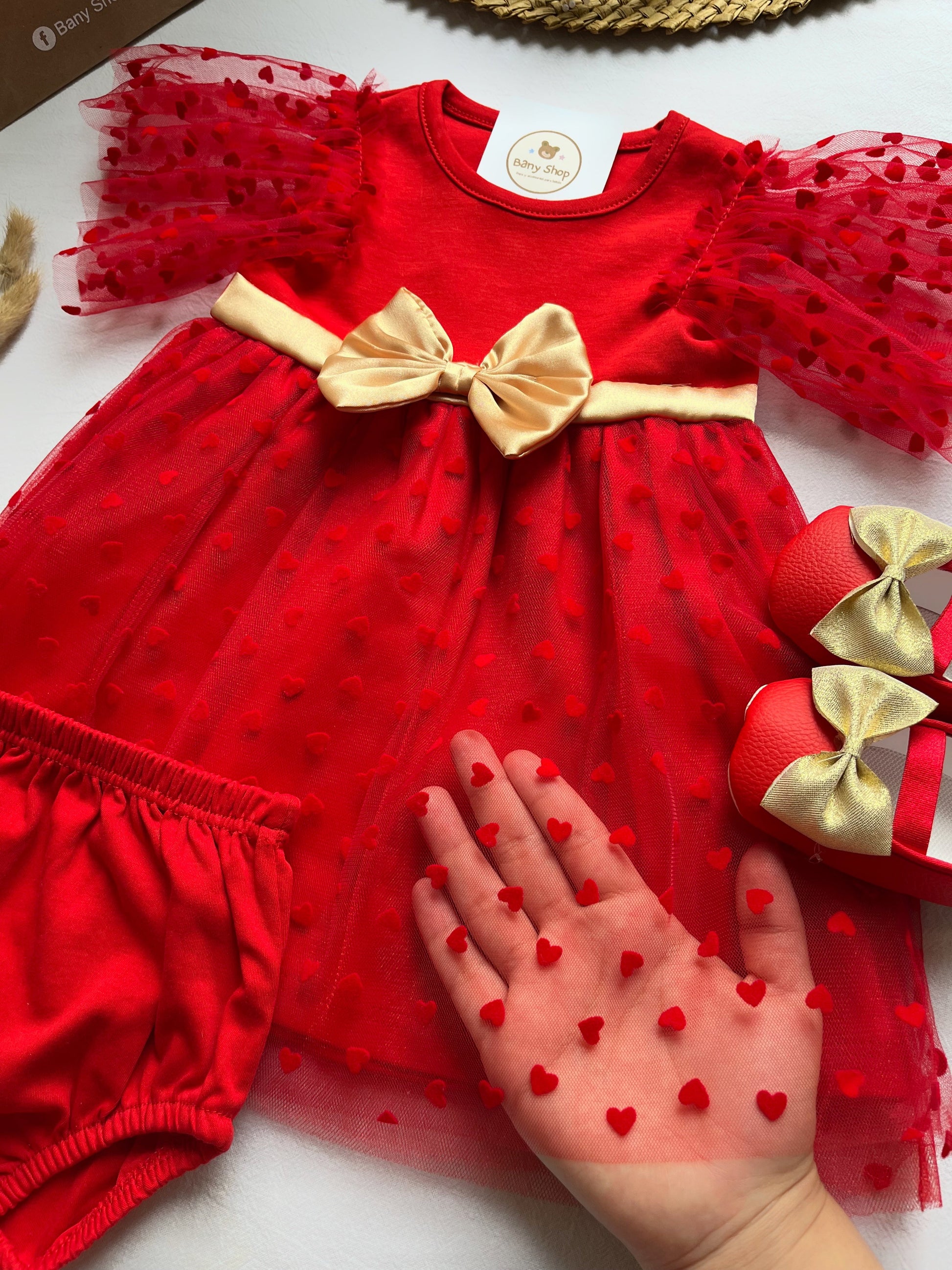 Vestido Elegante 3 piezas para bebé niña Bany Shop Perú