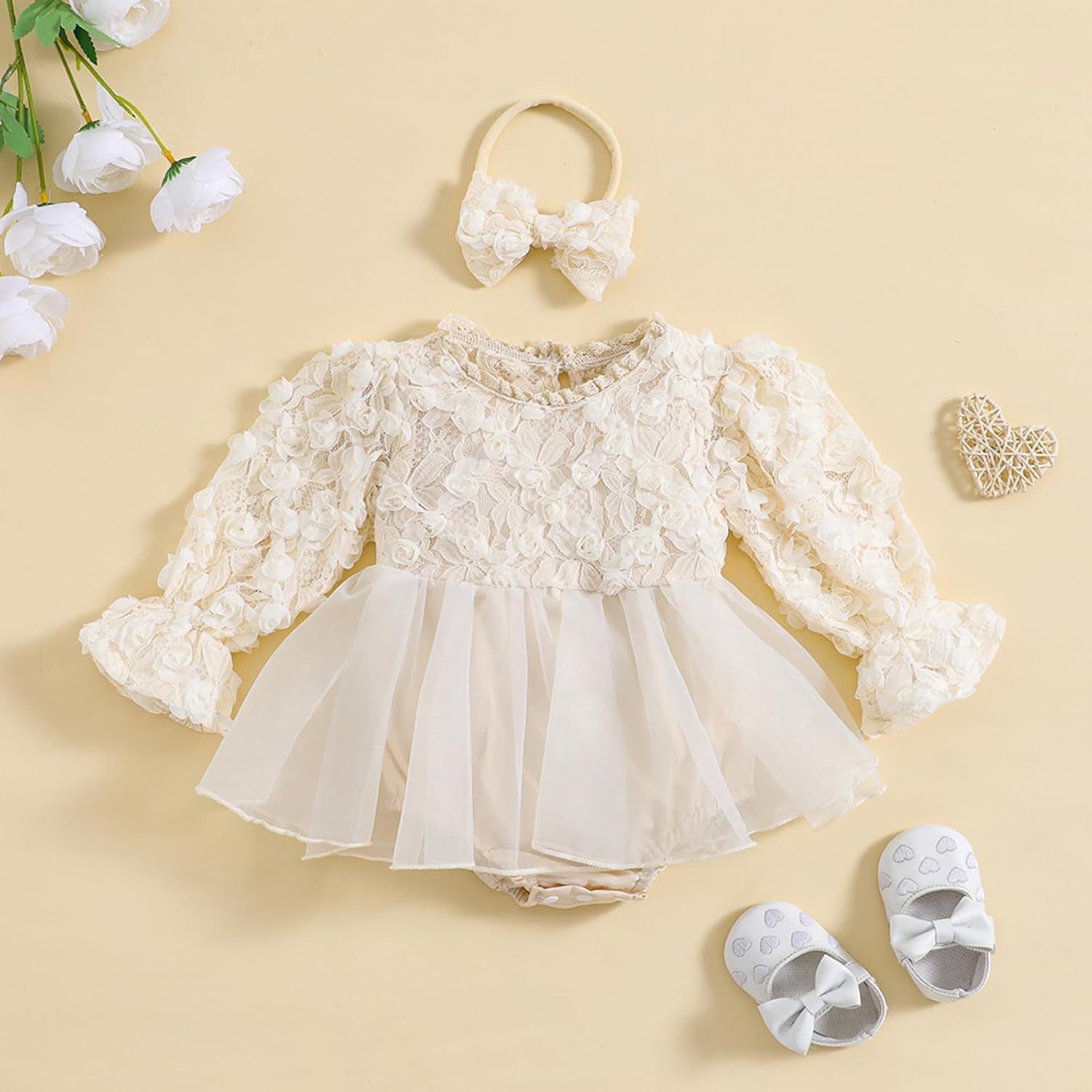Romper full encaje floral Bany Shop Perú