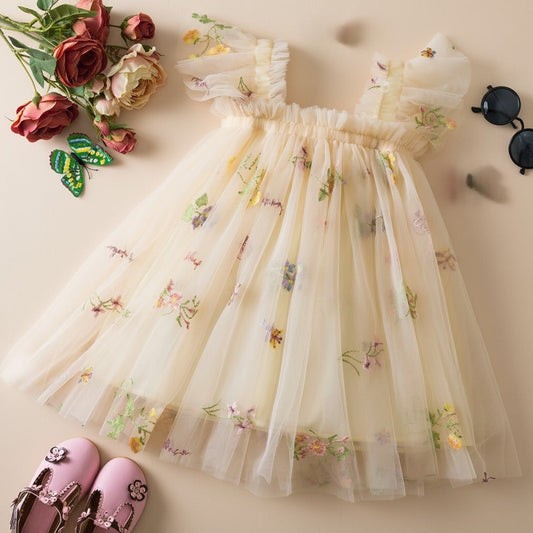 Vestido Ninfa Amarilla - Magic Garden Bany Shop Perú
