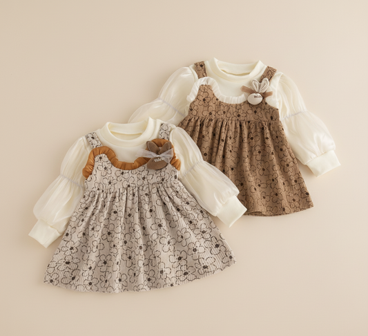 Vestido vintage para bebé niña Bany Shop - Ropa y Accesorios para bebés