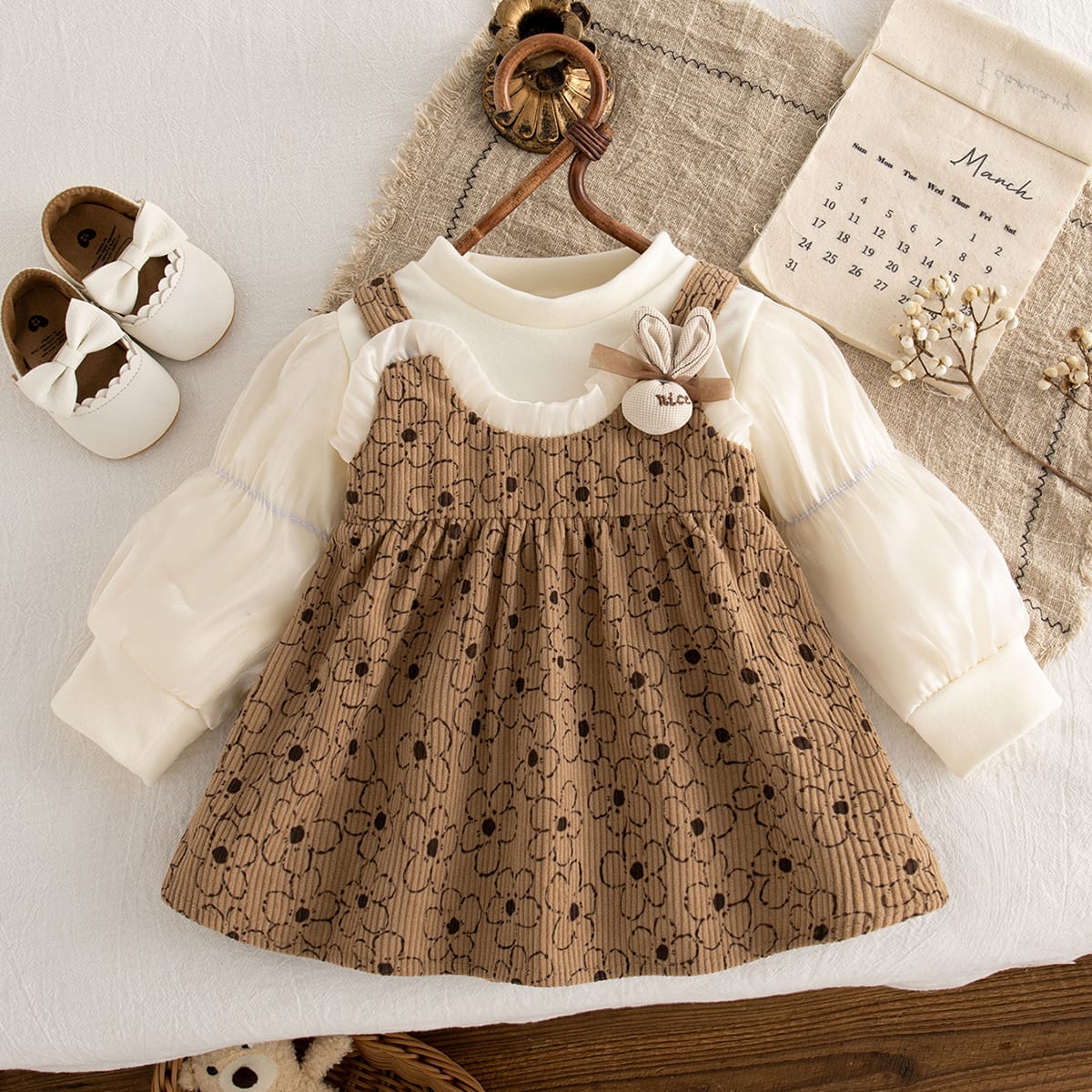 Vestido vintage para bebé niña Bany Shop - Ropa y Accesorios para bebés