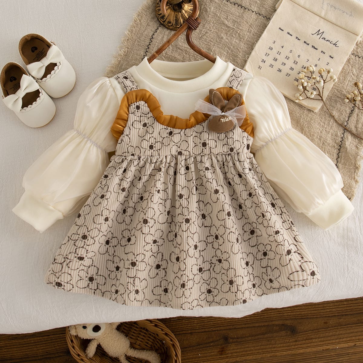 Vestido vintage para bebé niña Bany Shop - Ropa y Accesorios para bebés