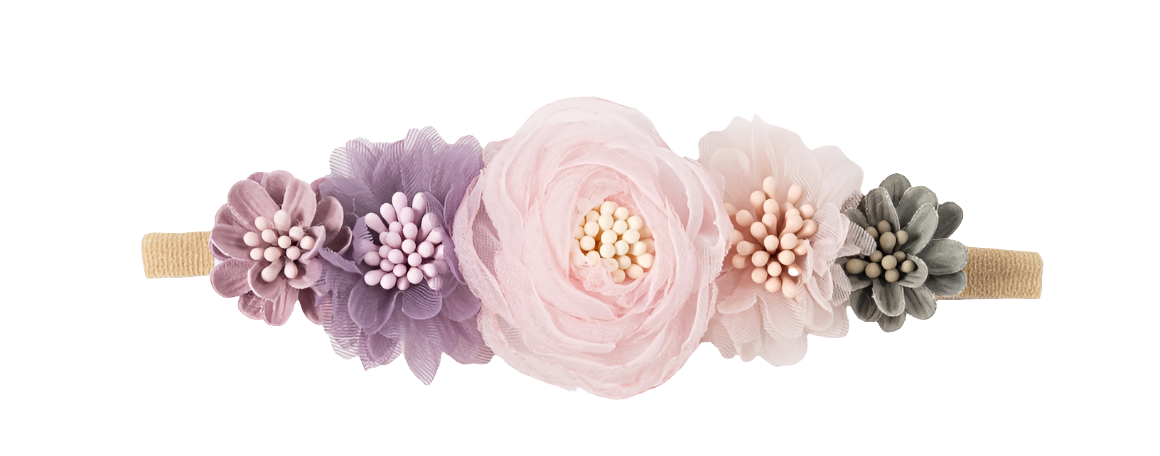 Susurro Rosa: Vinchas Elásticas Florales Bany Shop Perú