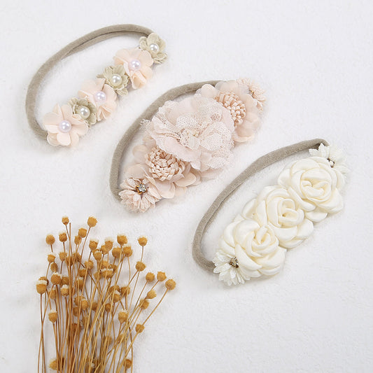 Nube Pura: Vinchas Elásticas Florales Bany Shop Perú