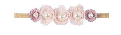 Susurro Rosa: Vinchas Elásticas Florales Bany Shop Perú