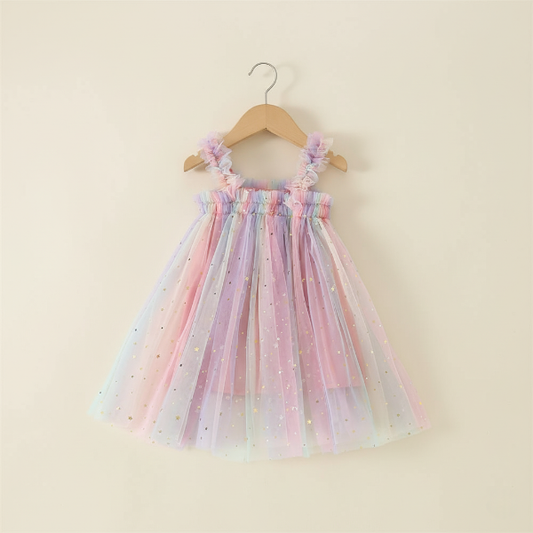 Vestido Lentejuelas - Rosas Pasteles Bany Shop Perú